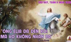 14.12.2024 – Thứ Bảy Tuần II Mùa Vọng