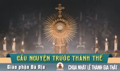 Cầu nguyện trước Thánh Thể- Ngày 29.12.2024 – Lễ Thánh Gia Thất – Lc 2,41-52