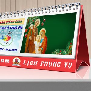 Lịch Phụng vụ từ ngày 29.12.2024 đến 05.01.2025