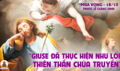 18.12.2024 – Thứ Tư Tuần III Mùa Vọng