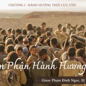 Hành hương thời Cựu ước - Phần 5: Thân phận hành hương