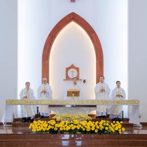 Gx. Phước Lâm: Thánh lễ bế mạc ngày Chầu Thánh Thể thay giáo phận- 05.01.2025