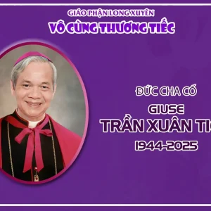 Cáo phó Đức cha Giuse Trần Xuân Tiếu