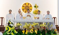 Gx. Trung Đồng: Thánh lễ tạ ơn mừng 25 năm linh mục của Cha Chánh xứ Matthêu Trần Bảo Long