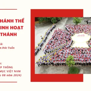 Thiếu Nhi Thánh Thể tham gia sinh hoạt của Hội thánh