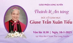 Trực tiếp Thánh lễ An táng Đức Giám mục Giuse Trần Xuân Tiếu vào lúc 08:30 thứ Sáu ngày 10.01.2025