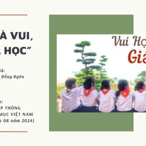 “Học mà vui, vui mà học”