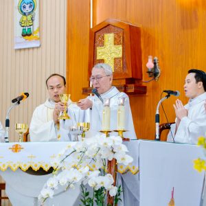 Giáo điểm Phước An: Đức Cha Emmanuel dâng lễ Mùng 2 Tết Ất Tỵ 2025