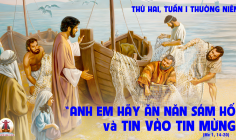 13.01.2025 – Thứ Hai Tuần I Thường Niên