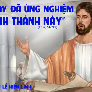 09.01.2025 – Thứ Năm Sau Lễ Hiển Linh