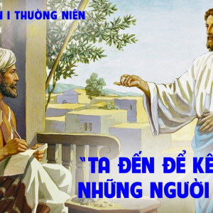 18.01.2025 – Thứ Bảy Tuần I Thường Niên