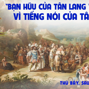 11.01.2025 – Thứ Bảy Sau Lễ Hiển Linh
