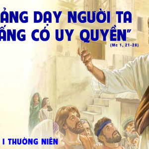 14.01.2025 – Thứ Ba Tuần I Thường Niên