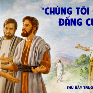 04.01.2025 – Thứ Bảy Trước Lễ Hiển Linh