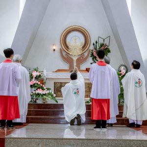 Gx. Vinh Châu: Chầu Thánh Thể thay Giáo phận- Ngày 02.02.2025