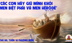 18.02.2025 – Thứ Ba Tuần VI Thường Niên