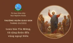 Ủy ban Giáo dân – Thường huấn tháng 03/2025: Loan báo Tin Mừng, từ cộng đoàn đến vùng ngoại biên