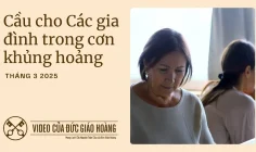 Ý cầu nguyện của Đức Thánh Cha tháng 03/2025: Cầu cho Các gia đình trong cơn khủng hoảng