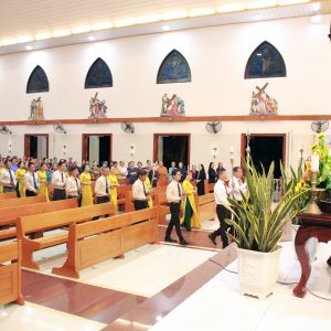 Gx. Láng Cát: Mừng lễ Thánh Giuse, Bạn trăm năm Đức Maria- Bổn mạng Giới Gia trưởng- Ngày 19.3.2025