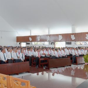 Đền Thánh Bãi Dâu: Giới Gia trưởng Giáo phận hành hương Năm Thánh và mừng lễ Bổn mạng