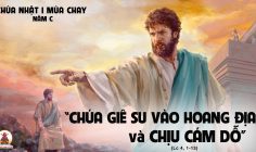 CÁC BÀI SUY NIỆM LỜI CHÚA  CHÚA NHẬT I MÙA CHAY-C