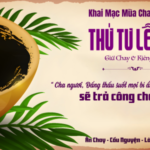 05.03.2025 – Thứ Tư Lễ Tro
