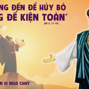 26.03.2025 – Thứ Tư Tuần III Mùa Chay