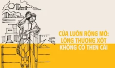 Cửa luôn rộng mở: Lòng thương xót không có then cài