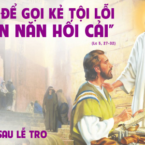 08.03.2025 – Thứ Bảy Sau Lễ Tro
