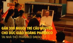 Gần 300 người trẻ cầu nguyện cho ĐGH Phanxicô | Nhà thờ Phanxicô Đakao | 23.4.2024