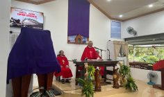 Gx. Côn Sơn: Đức cha Emmanuel cử hành Phụng vụ thứ Sáu Tuần Thánh- 18.4.2025
