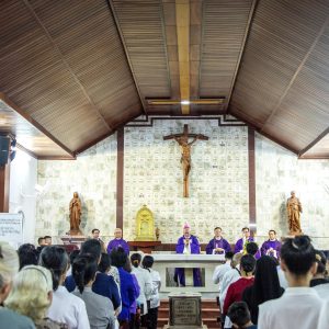 Nhà Thờ Mồ Bà Rịa: Thánh lễ hành hương Thứ Hai đầu tháng 04.2025