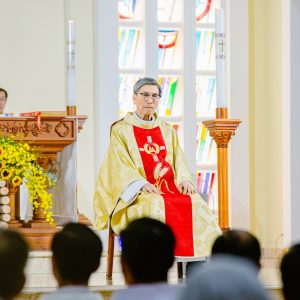 Giáo xứ Vũng Tàu: Thánh lễ tạ ơn mừng kim khánh linh mục của Cha Cố Phêrô Trần Văn Huyên