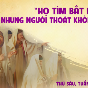 11.04.2025 – Thứ Sáu Tuần V Mùa Chay