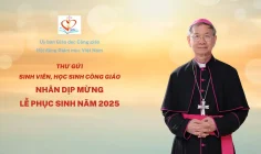 Thư gửi sinh viên, học sinh Công giáo nhân dịp mừng lễ Chúa phục sinh 2025
