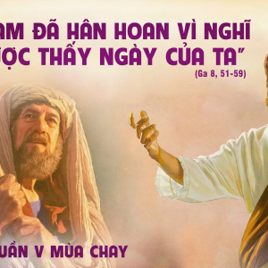 10.04.2025 – Thứ Năm Tuần V Mùa Chay