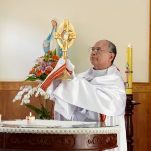 Giáo xứ Long Hương chia tay và đưa tiễn Cha nguyên Chánh xứ Phanxicô Xaviê Nguyễn Văn Đạo đi nghỉ hưu