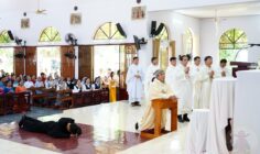 Gx. Văn Côi: Thánh lễ Tạ ơn với Nghi thức Tuyên khấn trọn đời của tu sĩ Phêrô Lê Minh Thống (A.A)