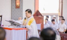 Giáo xứ Sơn Bình: Vui mừng đón Linh mục tân Chánh xứ: Cha Đaminh Nguyễn Văn Thành