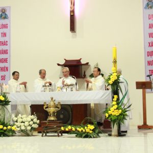 Gx. Thiện Phước: Hành hương Năm Thánh và mừng lễ Thánh Giuse Thợ- Bổn mạng giáo xứ