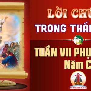 Lời Chúa trong thánh lễ Tuần VII Phục Sinh – Năm C