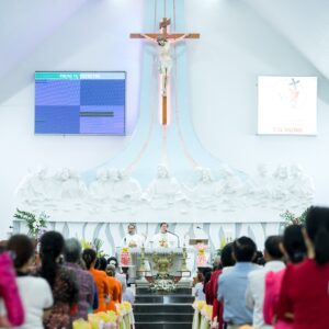 Gx. Thanh Phong: Mừng lễ kính Thánh Antôn Pađôva- Bổn mạng Giáo xứ và Cha Chánh xứ