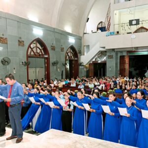 Gx. Hải An: Tri ân Ban Hành giáo mãn nhiệm và nghi thức tuyên hứa của Ban Hành giáo tân nhiệm