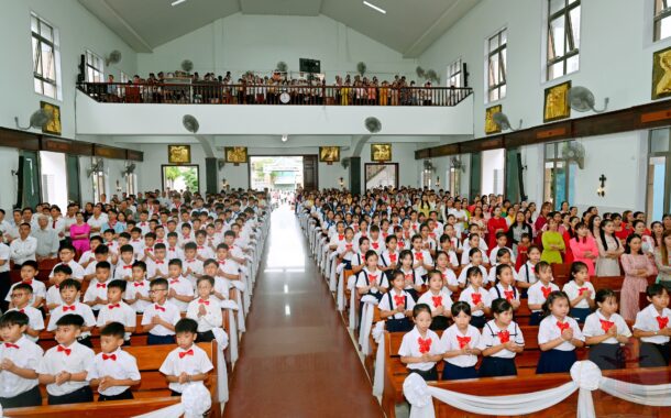 Gx. Phước Thành: Thánh lễ ban Bí tích Thánh thể lần đầu- 22.6.2025