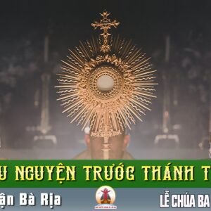 Cầu nguyện trước Thánh Thể- Ngày15.06.2025 – Lễ Chúa Ba Ngôi – Ga 16,12-15