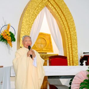 Giáo xứ Bãi Dâu: Cha cố Antôn Ngô Văn Hữu dâng lễ tạ ơn kim khánh linh mục - 15.6.2025