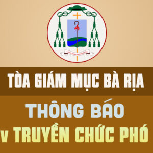 TGM. BÀ RỊA: V/v truyền chức phó tế - 2025