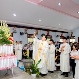 Gx. Bình Thắng: Mừng lễ bổn mạng Giáo xứ kính Thánh Antôn Pađôva- Ngày 13.6.2025