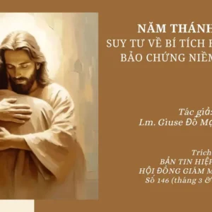 Năm thánh 2025: Suy tư về Bí tích Hòa giải như bảo chứng niềm hy vọng