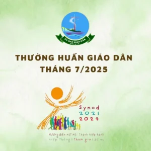 Ủy ban Giáo dân - Thường huấn tháng 7/2025